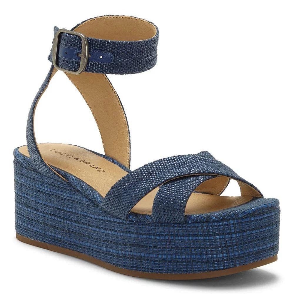 NIB Lucky Brand “Bikaro” Platform Sandals